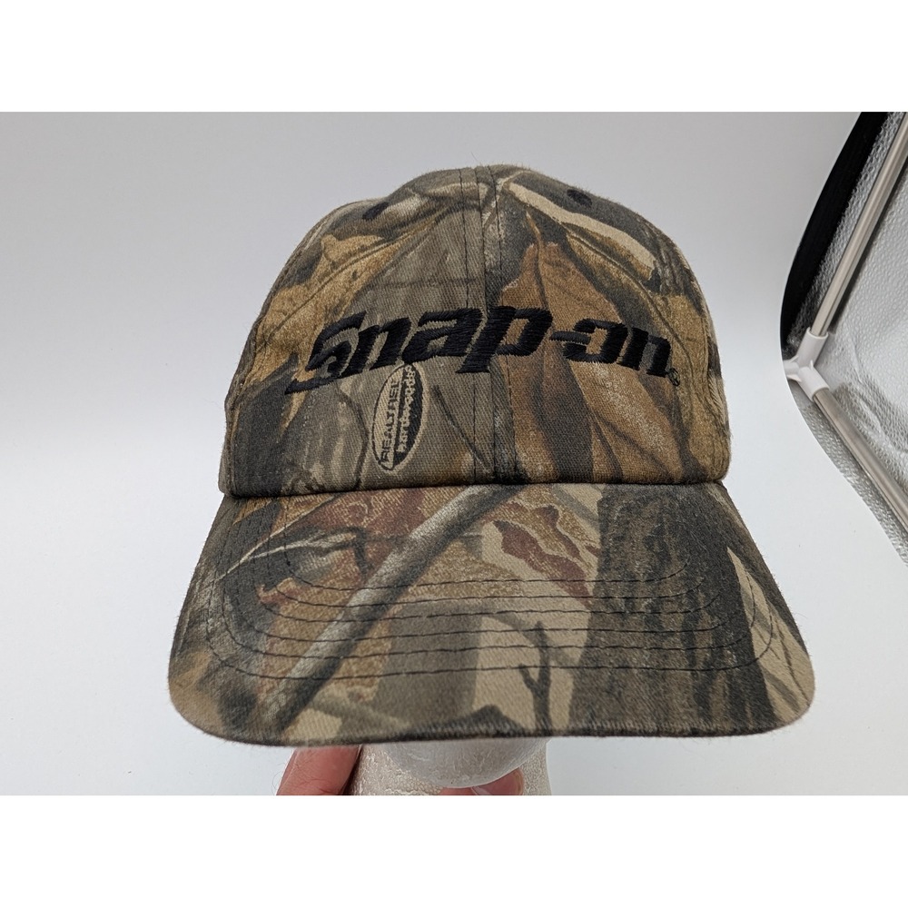 Snap-on Tools Realtree Camo Hat K-Products Embroidered Snapback Baseball Cap